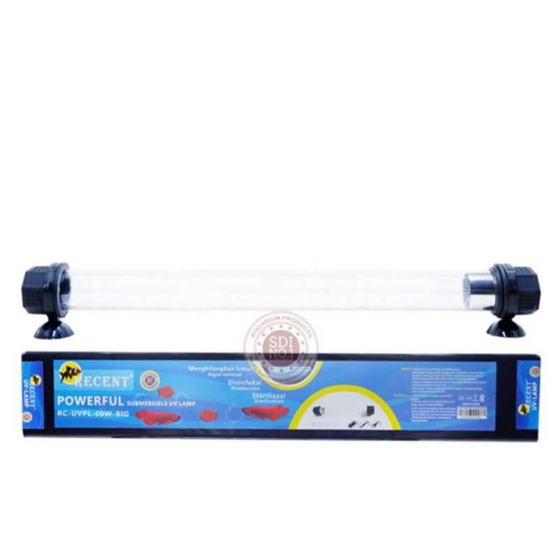 lampu uv aquarium/kolam besar lampu uv recent 60watt BIG