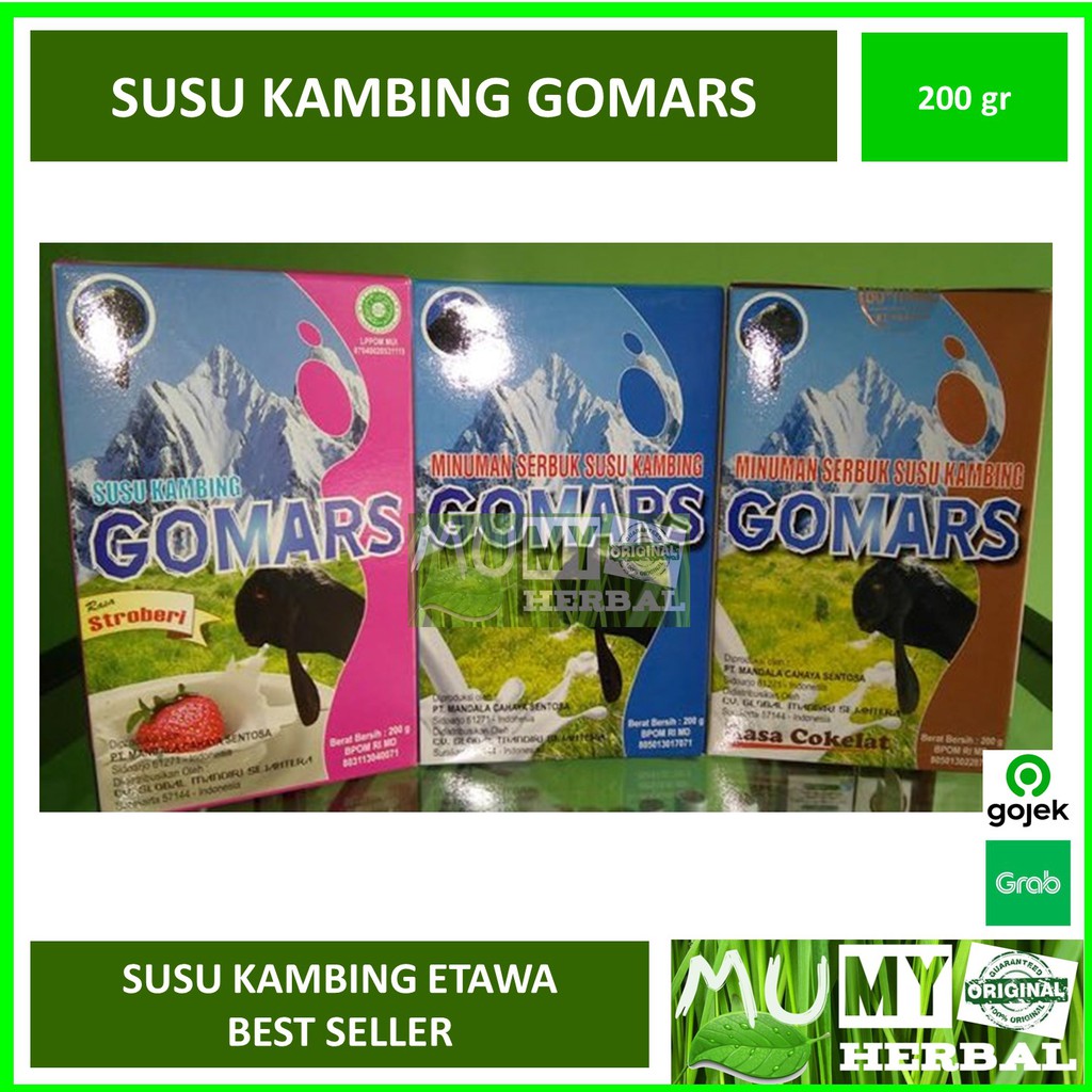 

Susu Kambing Etawa Bubuk Gomars Murah BPOM Tanpa Pengawet Sintetis