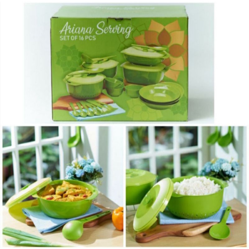 Ariana Serving Set isi 16 pcs / Prasmanan Ariana