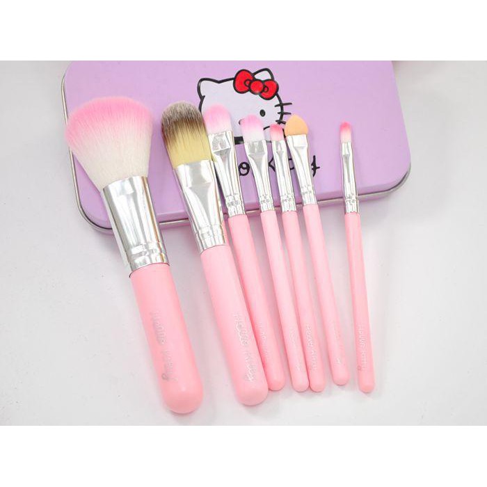 Kuas Make Up 7in1 Lucu Make Up Brush Set Isi 7 Kuas Kosmetik Lengkap Kemasan Lucu Set Kuas Dandan Isi Banyak