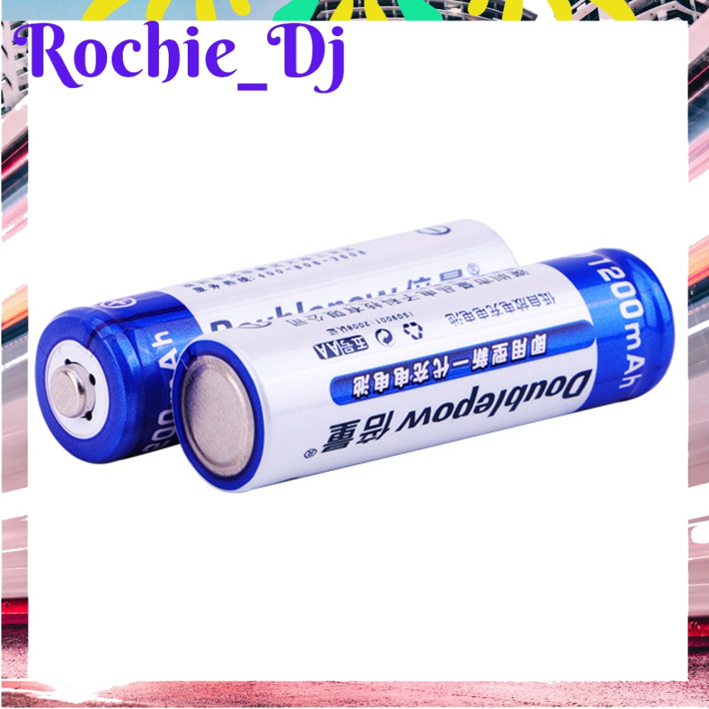 Jual Doublepow Batu Baterai Isi Ulang Aa Aaa Nimh 900 1250mah 2 4pcs