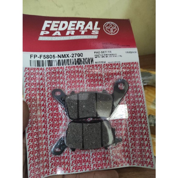 kampas rem depan  federal mio M3 100% original