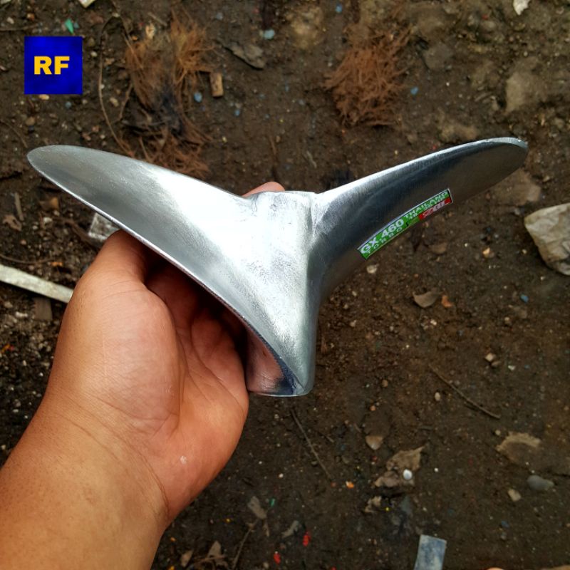 kipas balap perahu type GX.460 TURBO untuk mesin 18hp hingga 25hp putaran cepat (1:1)