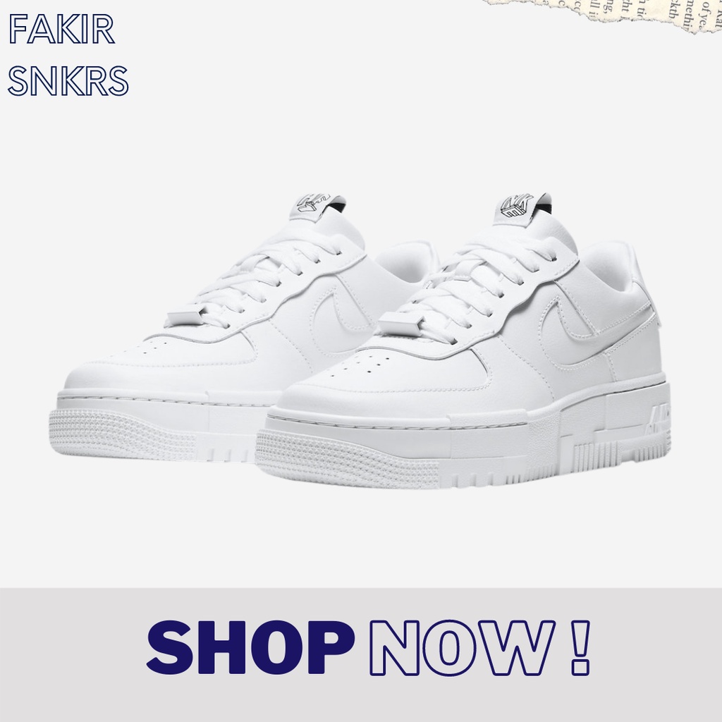 AIR FORCE 1 PIXEL WHITE