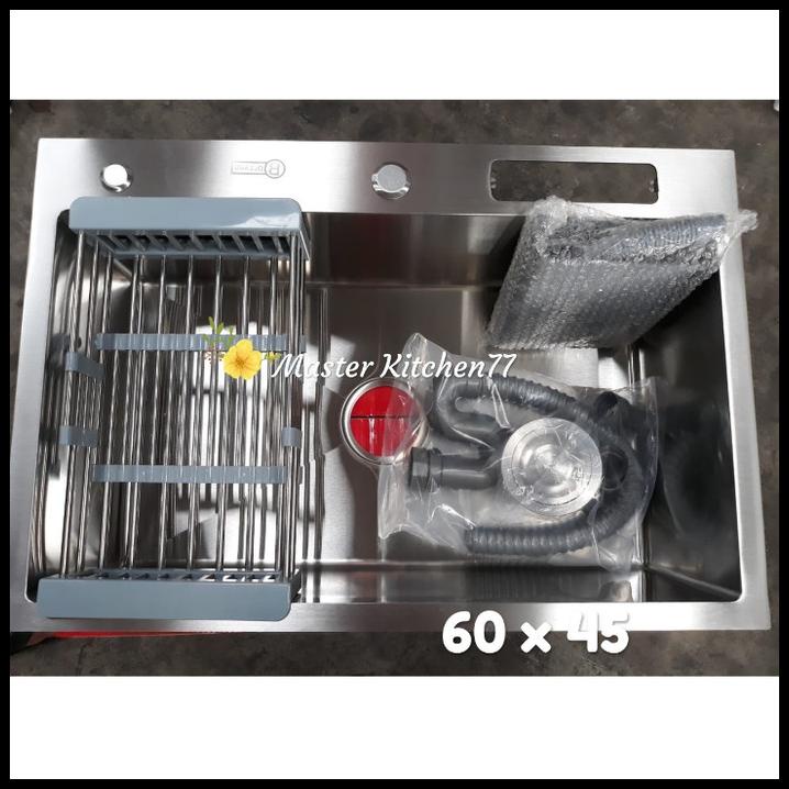 Kitchen Sink Bolzano 6045 / Sink Cuci Piring Bolzano 6045 Komplit