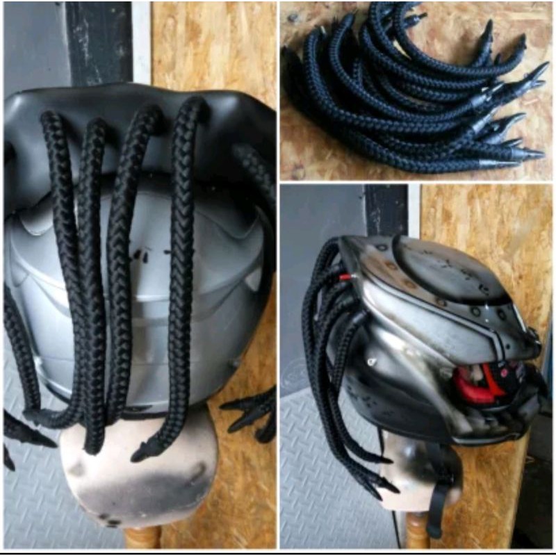 Rambut Helm Predator Tali
