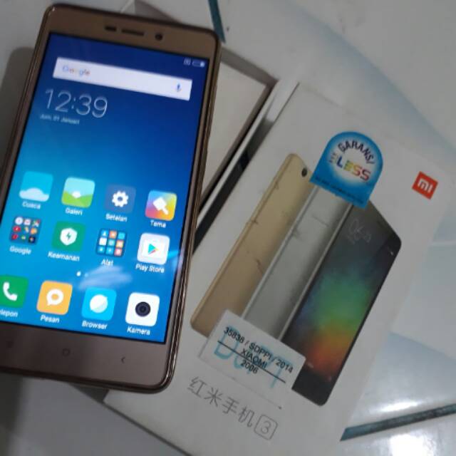 Second xiaomi redmi 3 pro 3/32gb