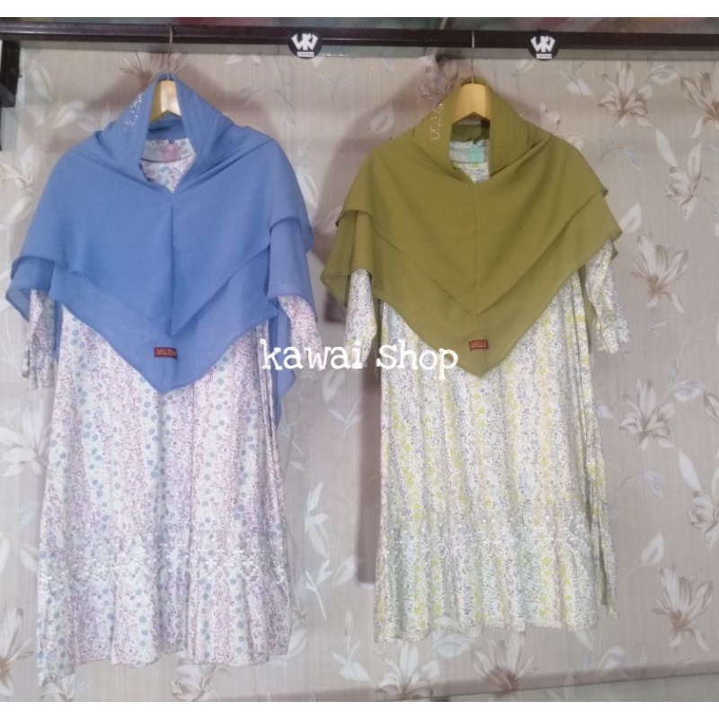 gamis delisa set