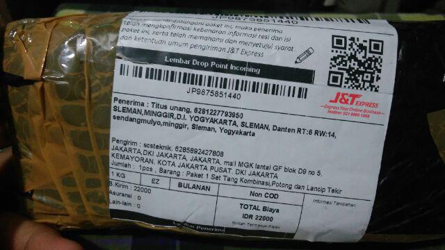 Paket 1 Set Tang Kombinasi,potong Dan Lancip Tekiro Termurah Berkualitas