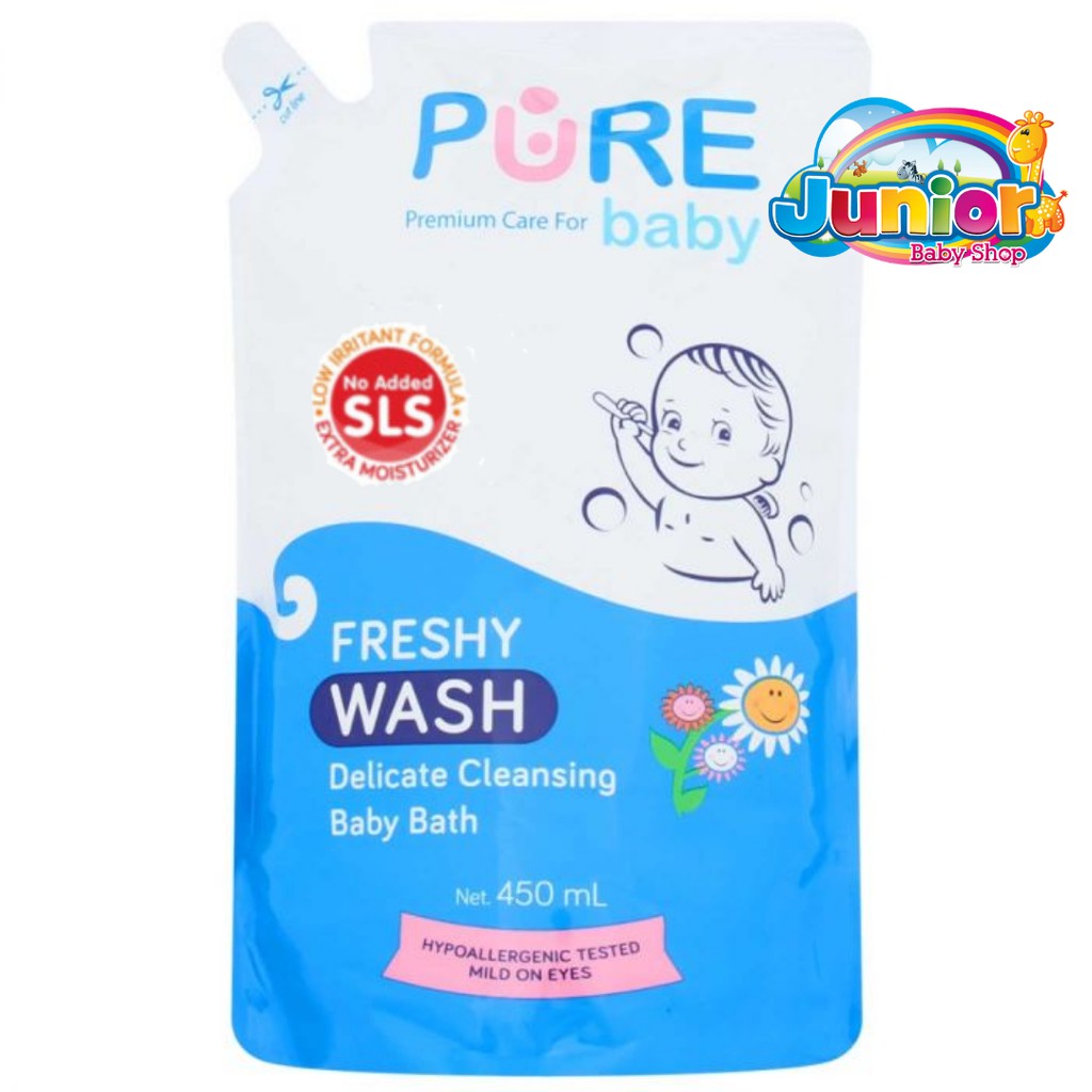 Pure Baby Wash Freshy 450ml Refill