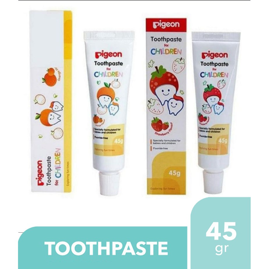 PIGEON Toothpaste 45gr | Pasta Gigi Bayi