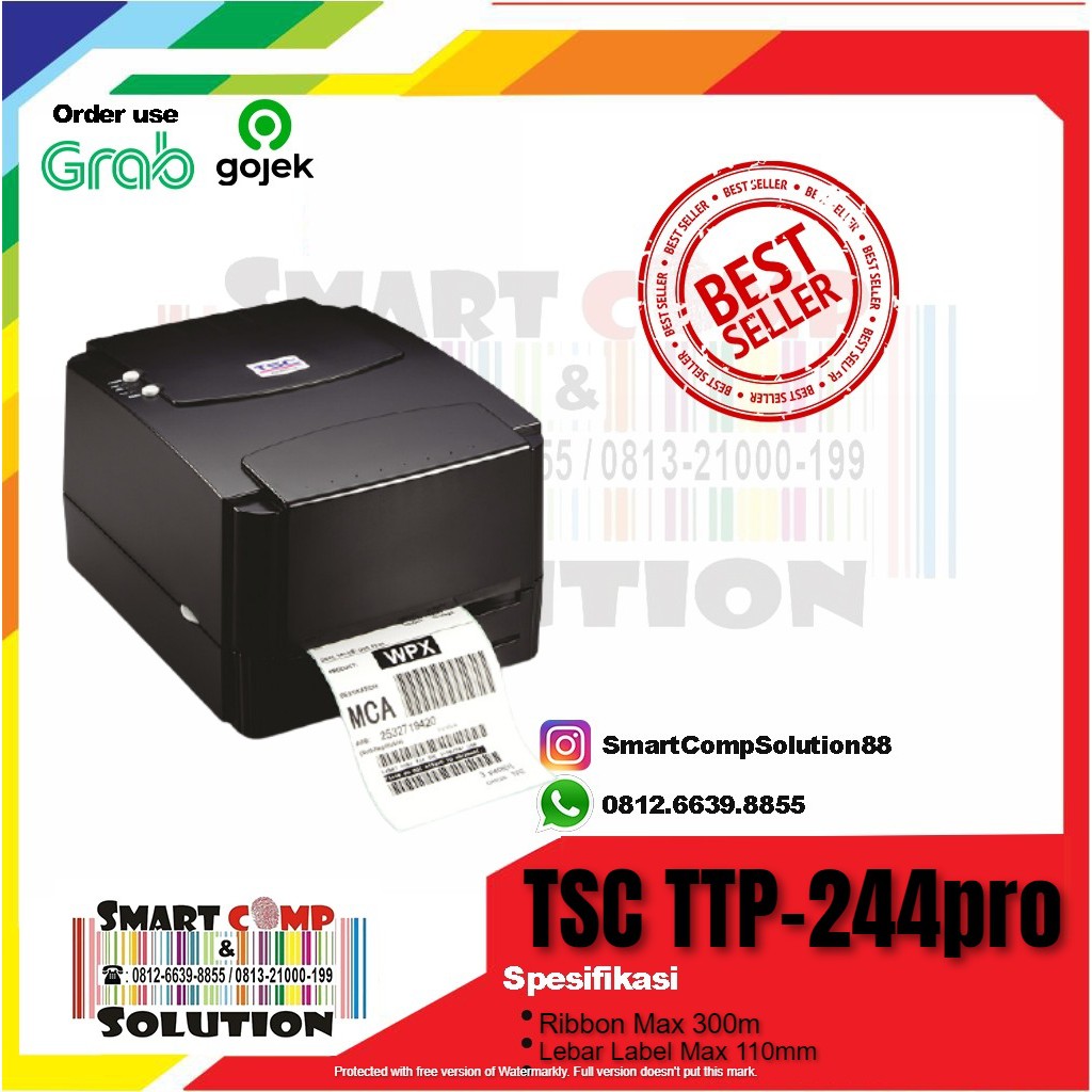 Printer Barcode TSC TTP-244 Pro