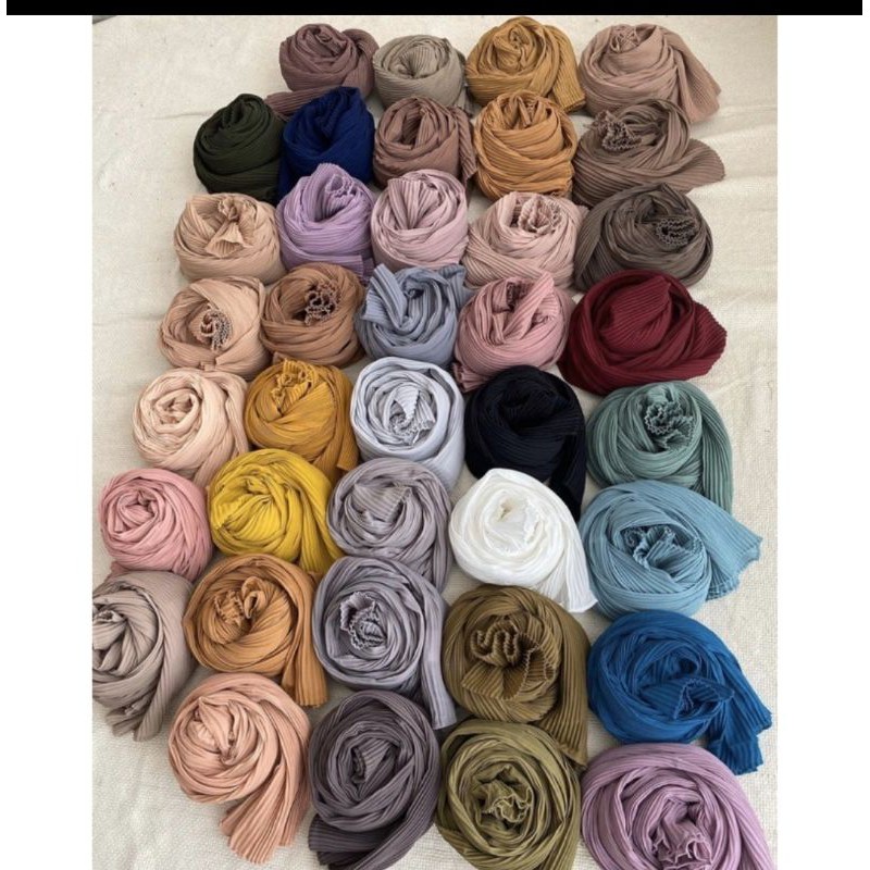 PASHMINA PLISKET_PASHMINA TERBARU_PLISKET_PASHMINA CERUTY_PASHMINA MURAH