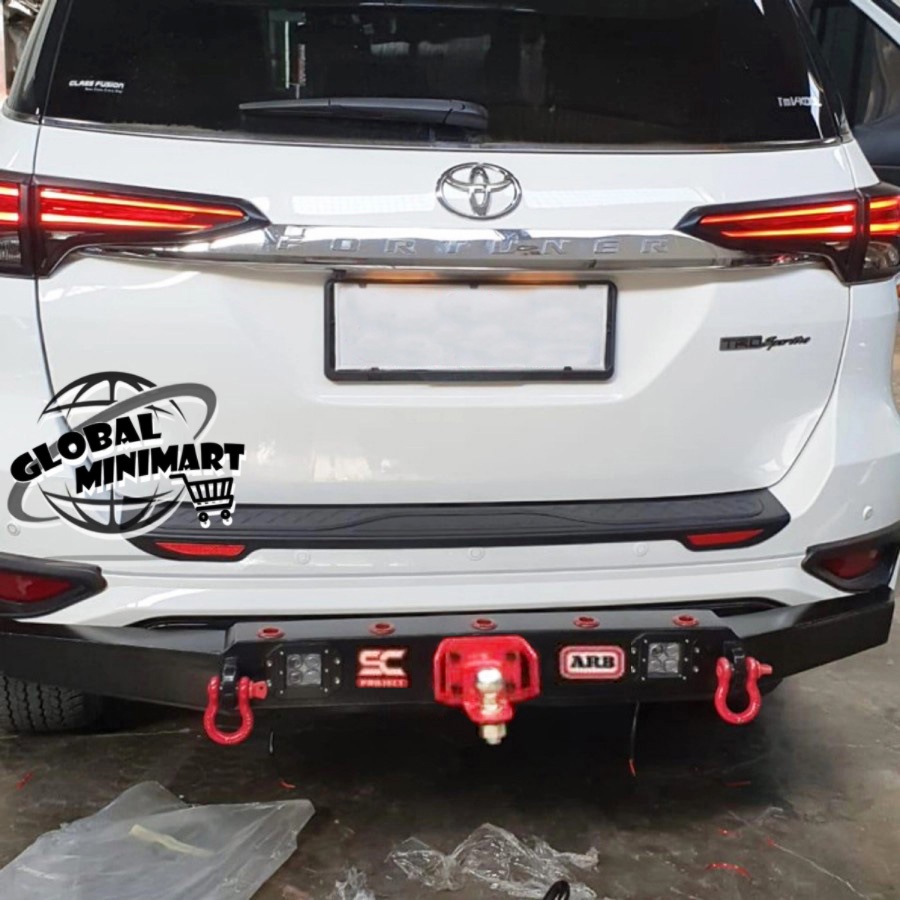 TOWING BELAKANG OFF ROAD LED TOYOTA ALL NEW FORTUNER 2016 - 2021 GM