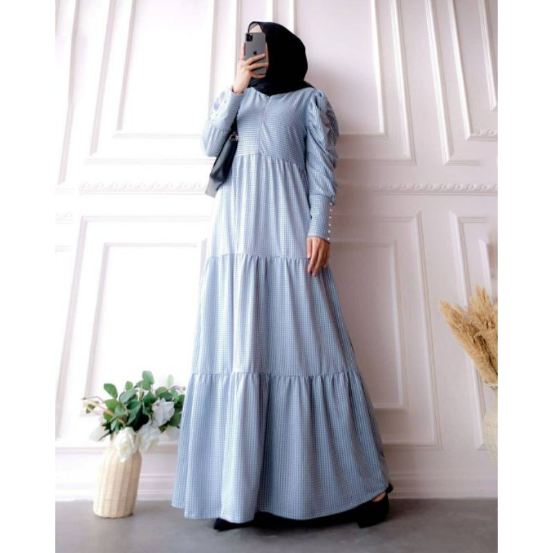 Nafis Dress, dress, dress muslim,gamis,gamis cantik,gamis muslim,gamis lebaran,gamis murah,kekinian