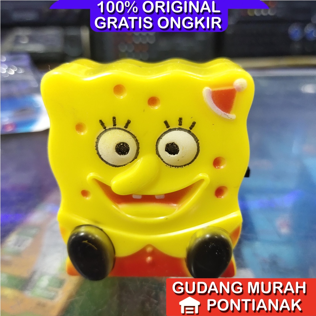 Lampu Tidur karakter Spongebob warna kuning LED