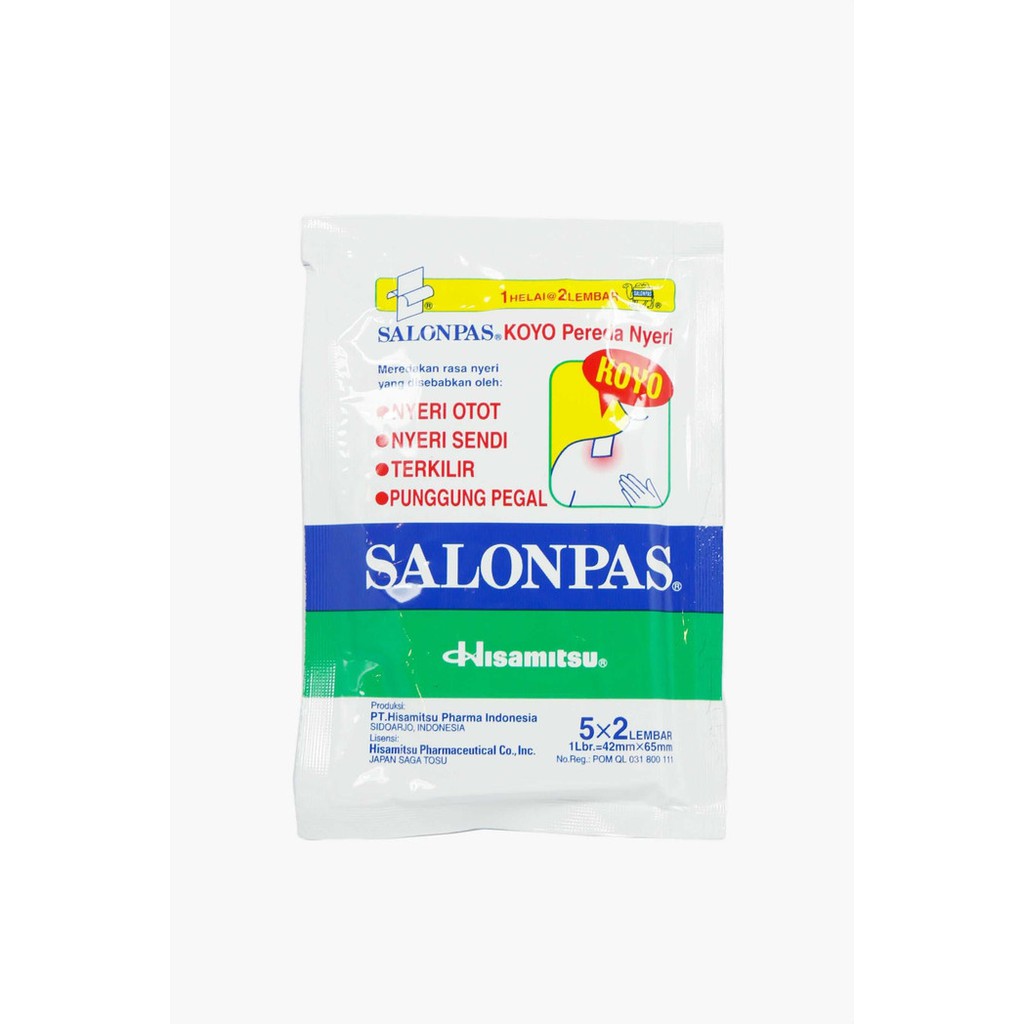 TERLARIS!! SALONPAS KOYO / 5X2 LEMBAR KOYO PEREDA NYERI OTOT