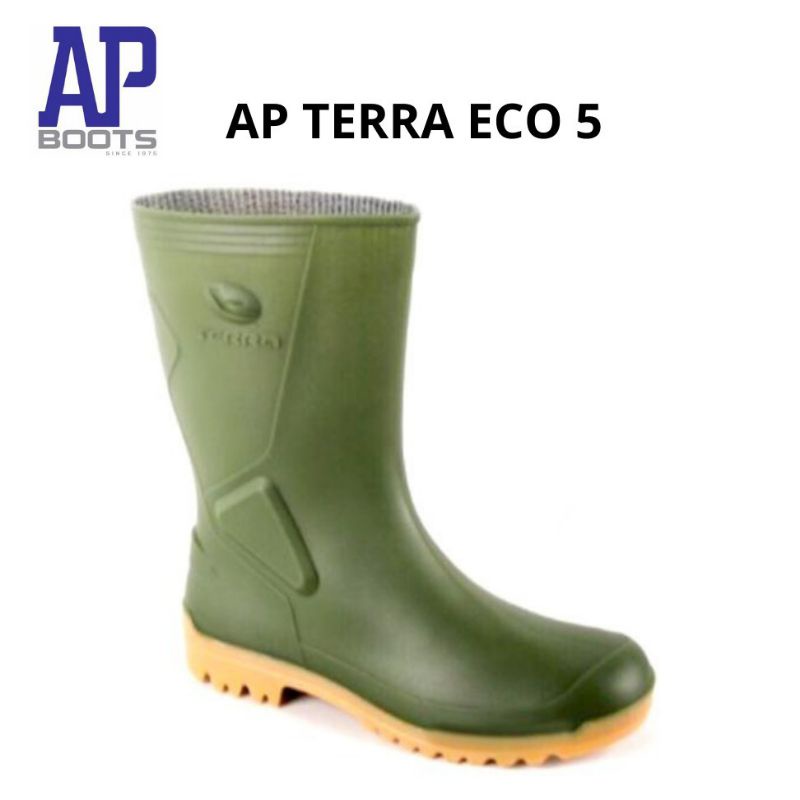 AP BOOTS TERRA ECO5 HIJAU PENDEK/AP BOOTS TERRA PENDEK HIJAU