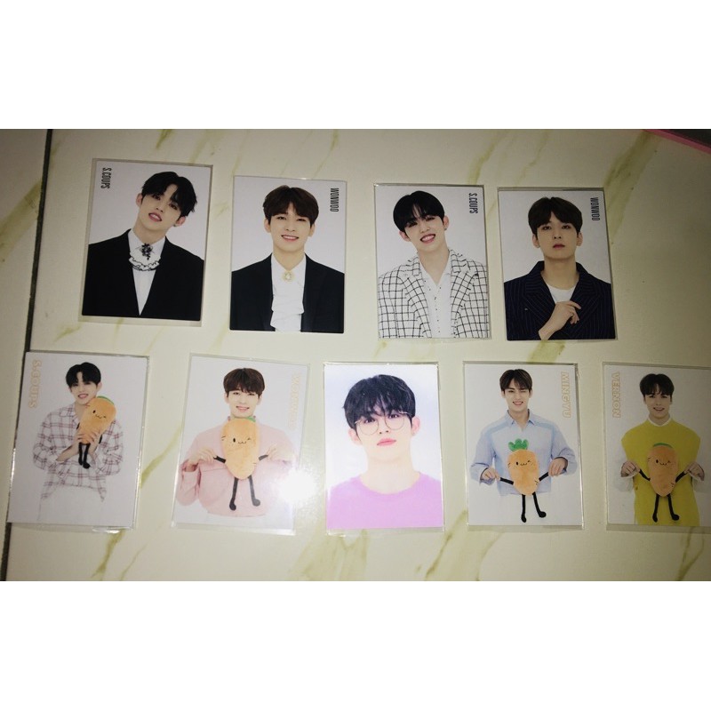 Trading Card Seventeen Happy Ending Hip Hop Team Scoups, Wonwoo, Mingyu & Vernon