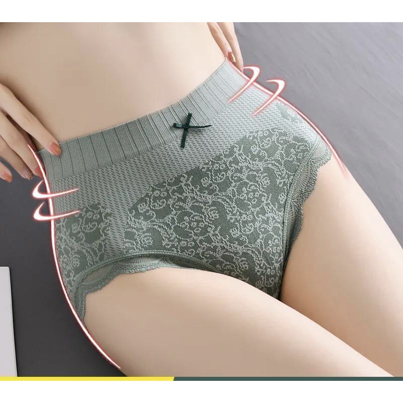 [ LINGERIE MASTER ] - (C-32) Celana Korset Slimming Pants Celana Dalam Stretch Wanita Sutra-3