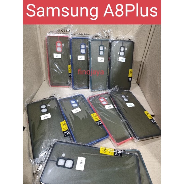 Case Aero My Choice Samsung A8 Plus A8+ Case Silikon Dove Pelindung Camera