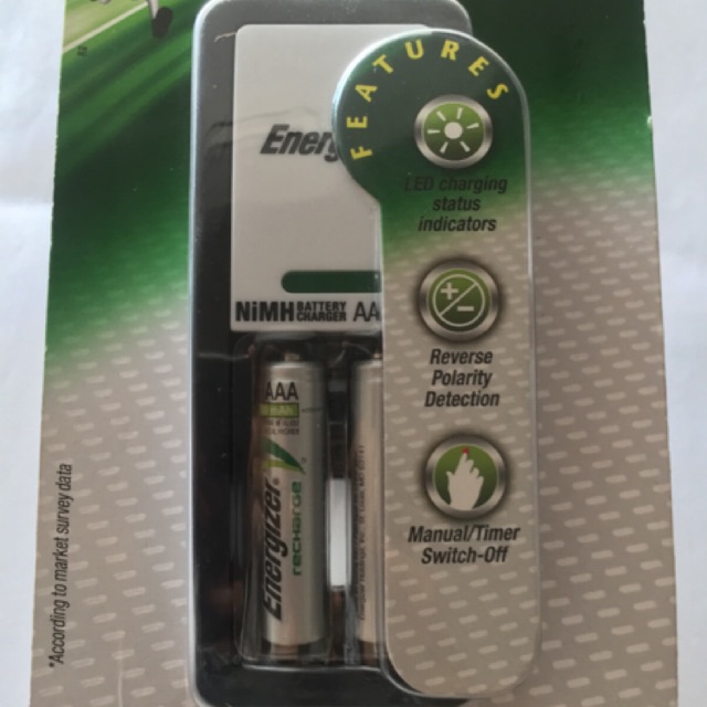 Batu baterai charger energizer 700mah