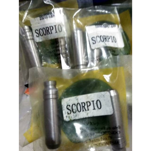 BOS BOTOL KLEP SCORPIO SCORPIO Z NPP