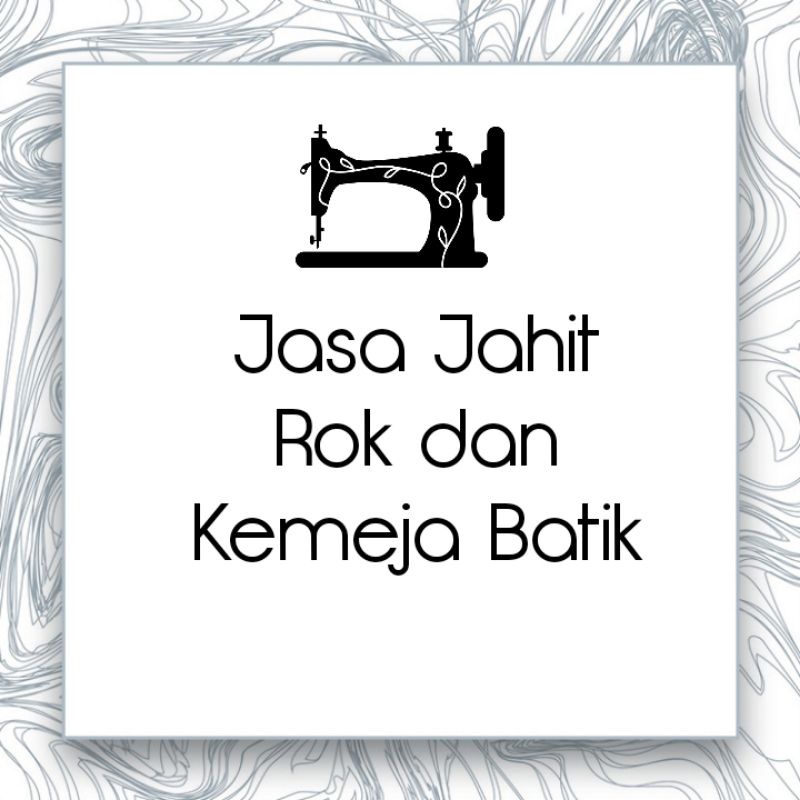Jasa Jahit Rok dan Kemeja Batik/ bergaransi