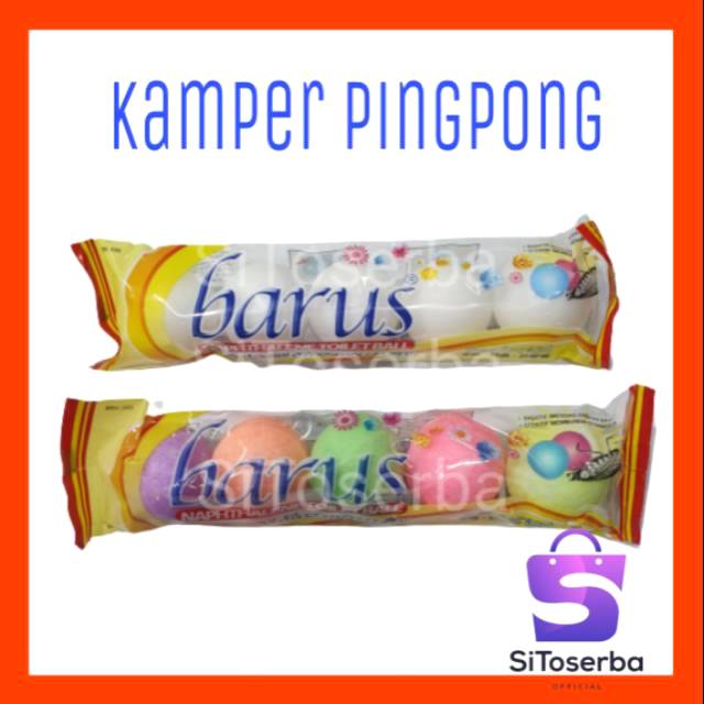 ISI 5 KAMPER PINGPONG ISI 5 - KAMPER TOILET WARNA - KAMPER BULAT - PENGHARUM RUANGAN - KAPUR BARUS - KAMPER PING PONG