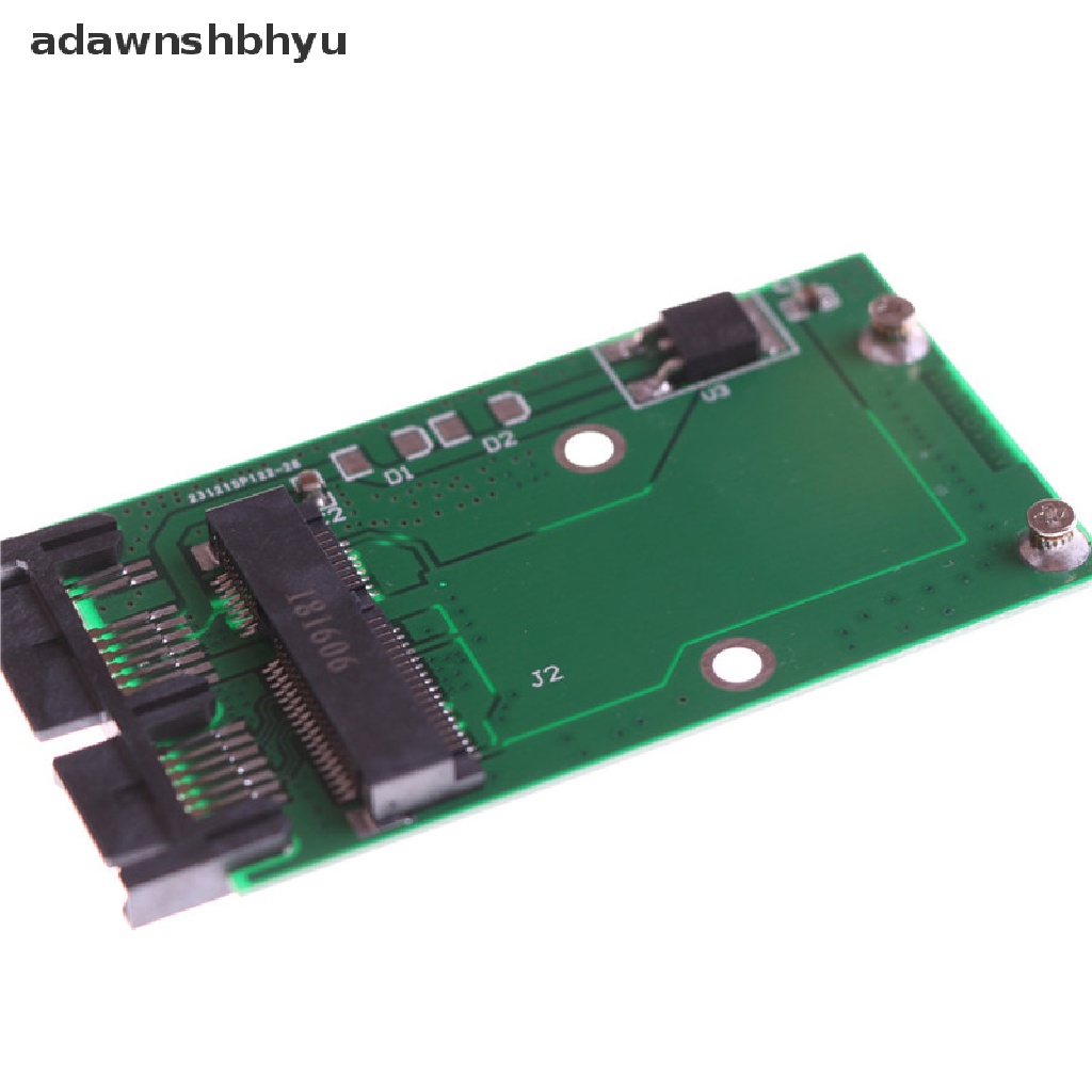 Adapter Converter Card Pcie Pci-e mSATA SSD to 1.8 &quot;Micro SATA Untuk Komputer 0 0 0 0 0