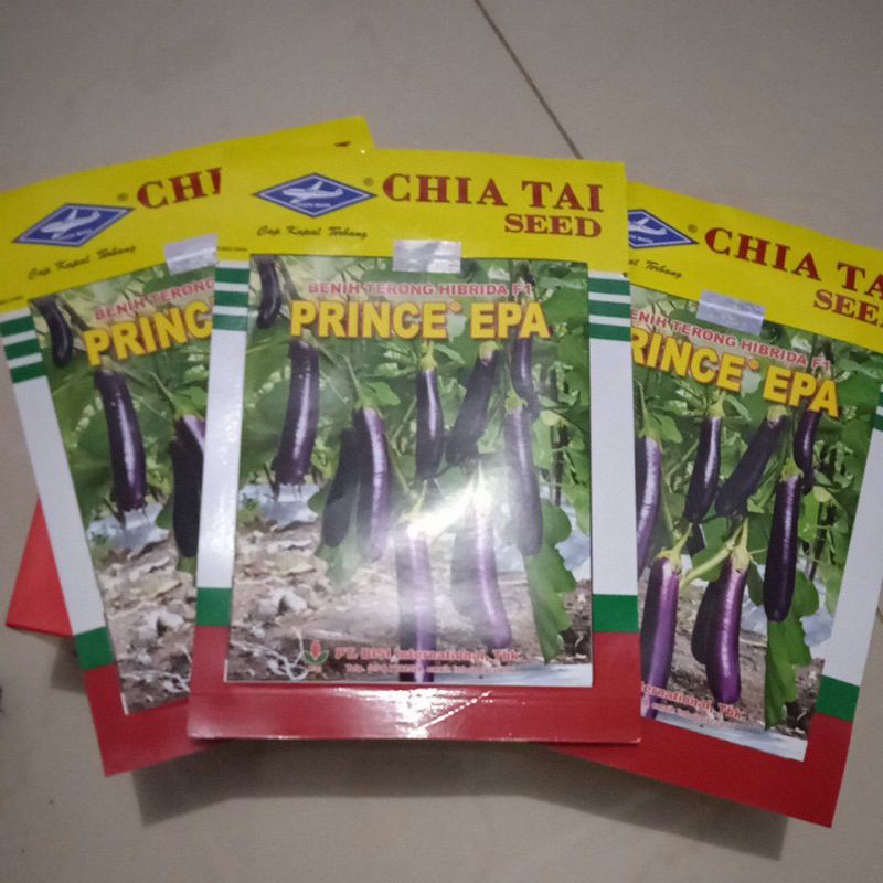 Benih terong hibrida - generasi baru terong PRINCE EPA (10 gram)