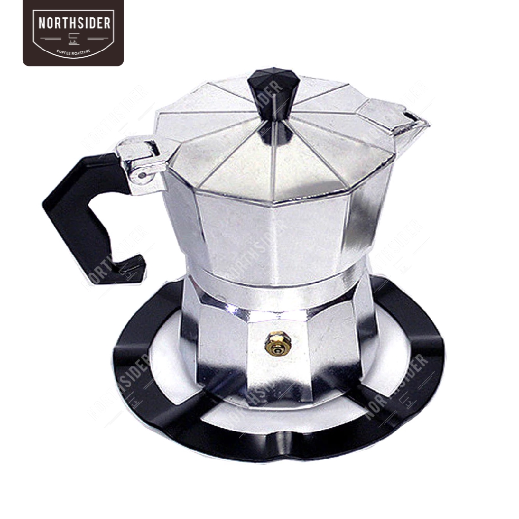 TATAKAN KOMPOR MOKA POT KOPI STOVE SIMMER RING - HITAM