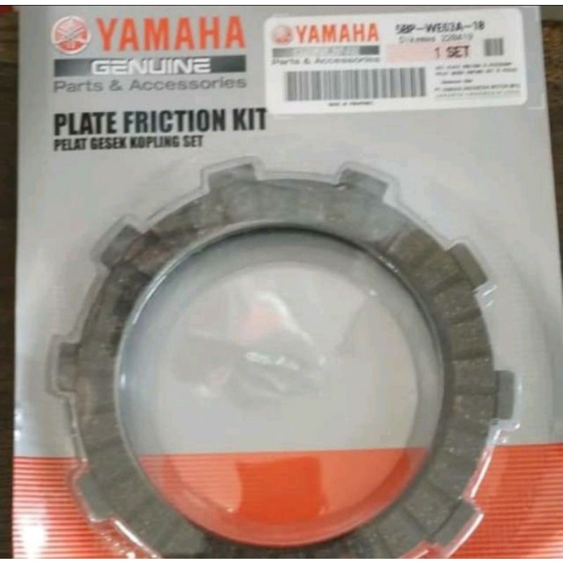 KAMPAS KOPLING SCORPIO PER SET ORI YGP