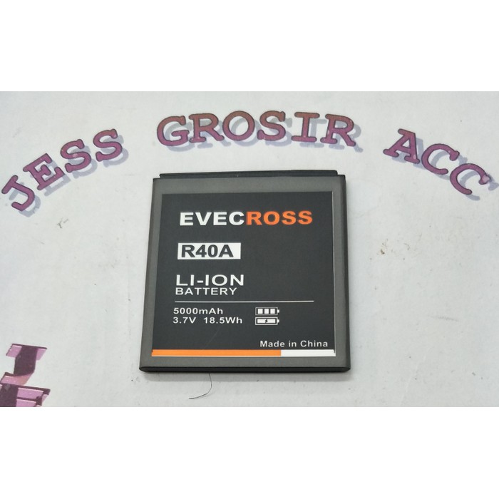 Baterai Battery Batere Evercross Evercoss Cross R40A Winner T Ultra - Hitam