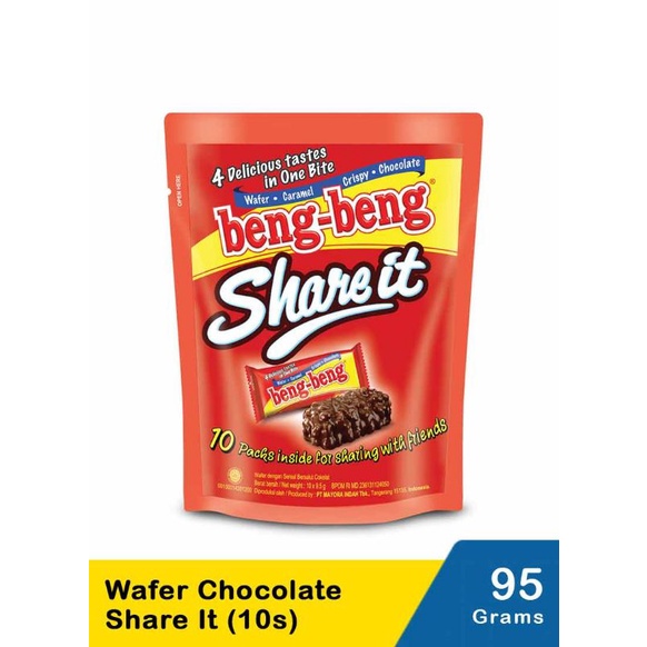 

Beng-Beng Wafer Chocolate Share It 10'S 95G