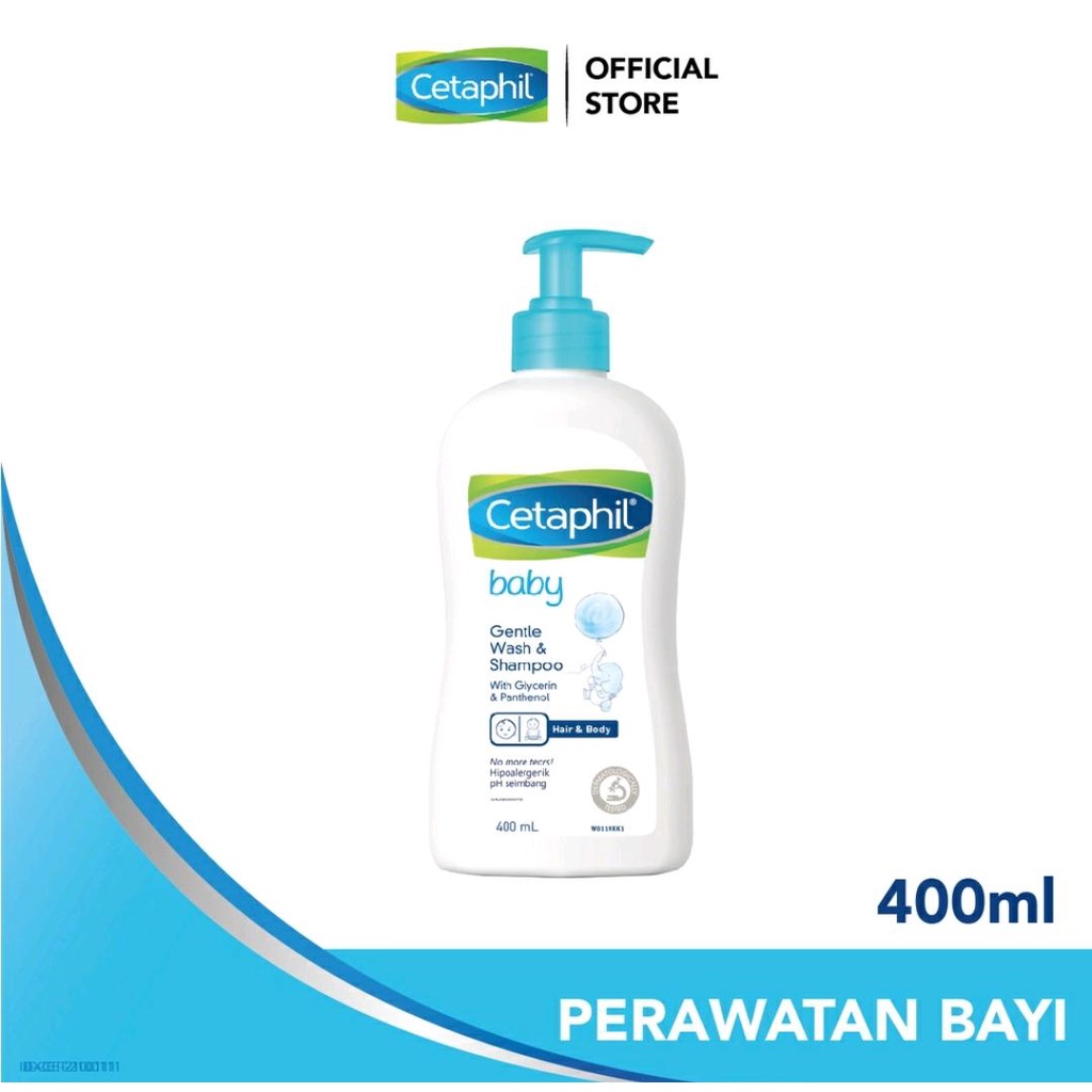 CETAPHIL BABY GENTLE WASH &amp; SHAMPOO / SABUN BAYI / SHAMPOO BAYI