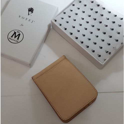 Dompet voyej compact pink limited edition dari magnum dompet kulit sapi asli merk voyej dompet pria