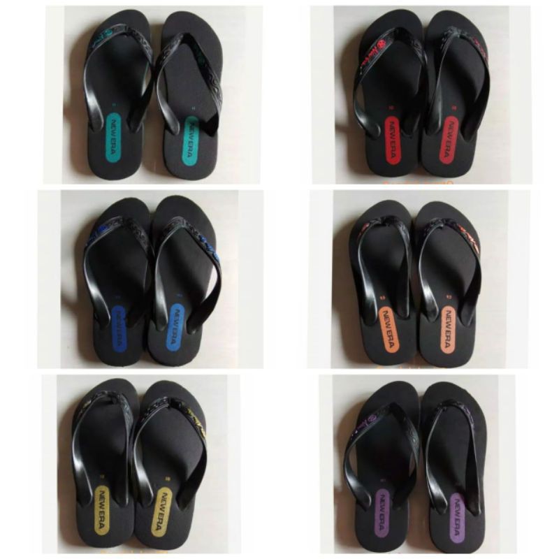 Sandal Swallow Hitam Sandal Jepit Putih