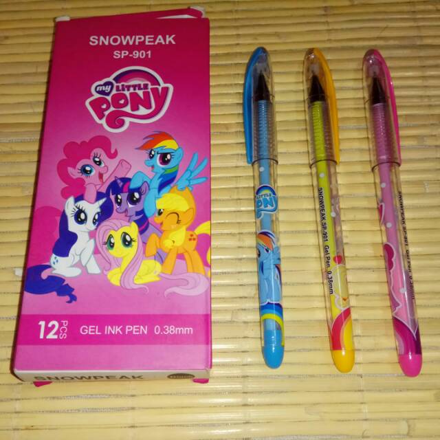 

Pulpen gel little pony