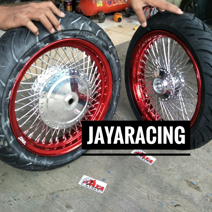 Velg custom 14 250 215 Plus ban Mio J Mio Soul Mio M3 Xeon Xride