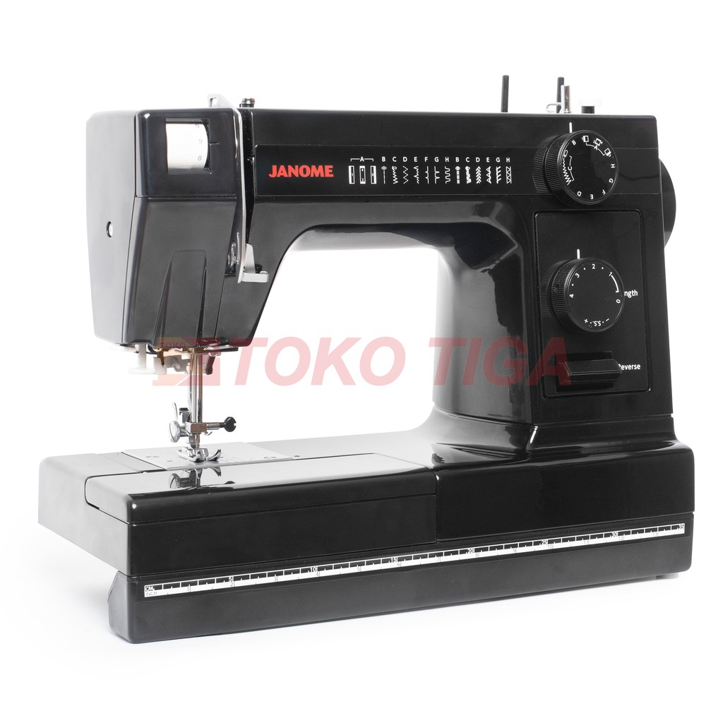 Mesin Jahit JANOME Heavy Duty HD1000 / HD-1000 (Black Edition)