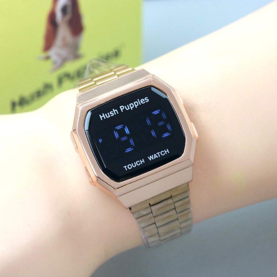 JAM FASHION WANITA HUSH PUPPIES TOUCH SCREEN JAM LAYAR SENTUH