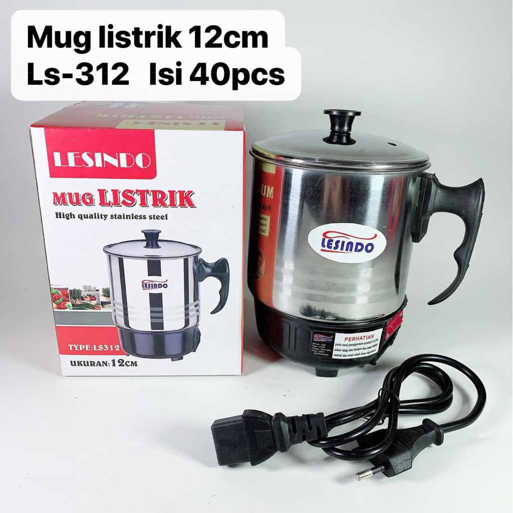 Mug Listrik Stainless Steel 12cm