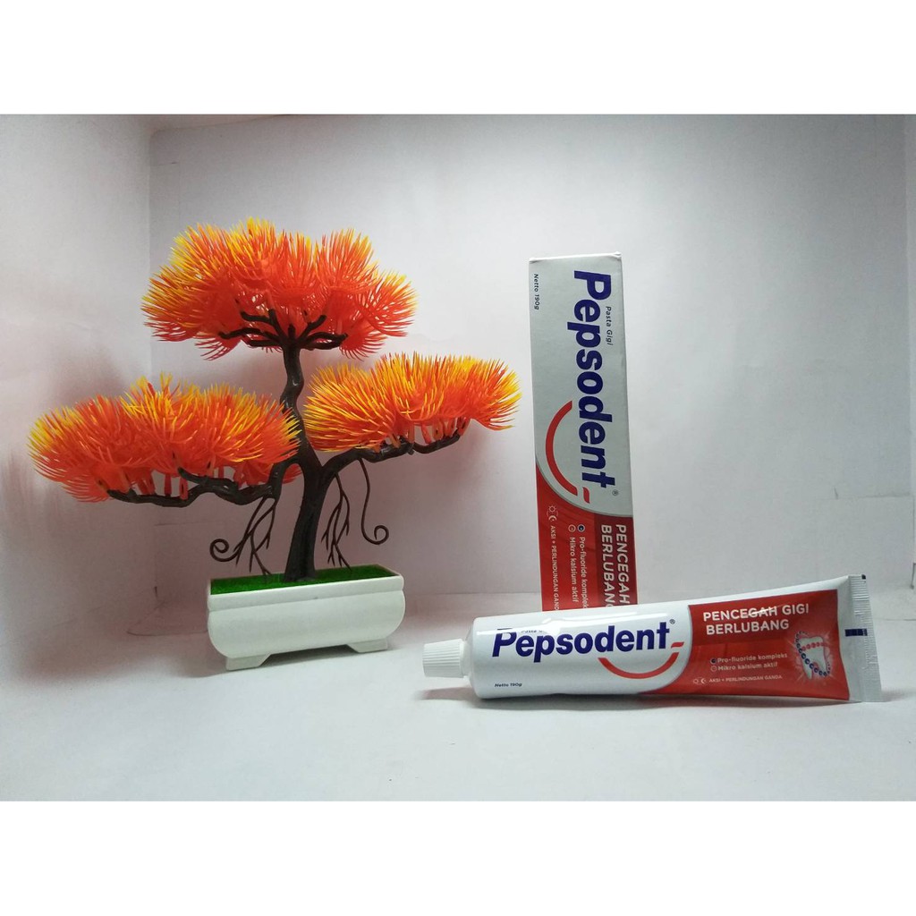 Pepsodent Pasta Gigi 190gr Pencegah Gigi Berlubang Toothpaste Whitening PastaGigi Pemutih Original