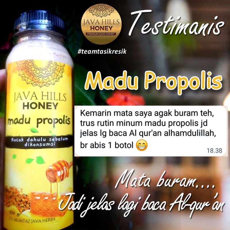 

madu propolis 330g