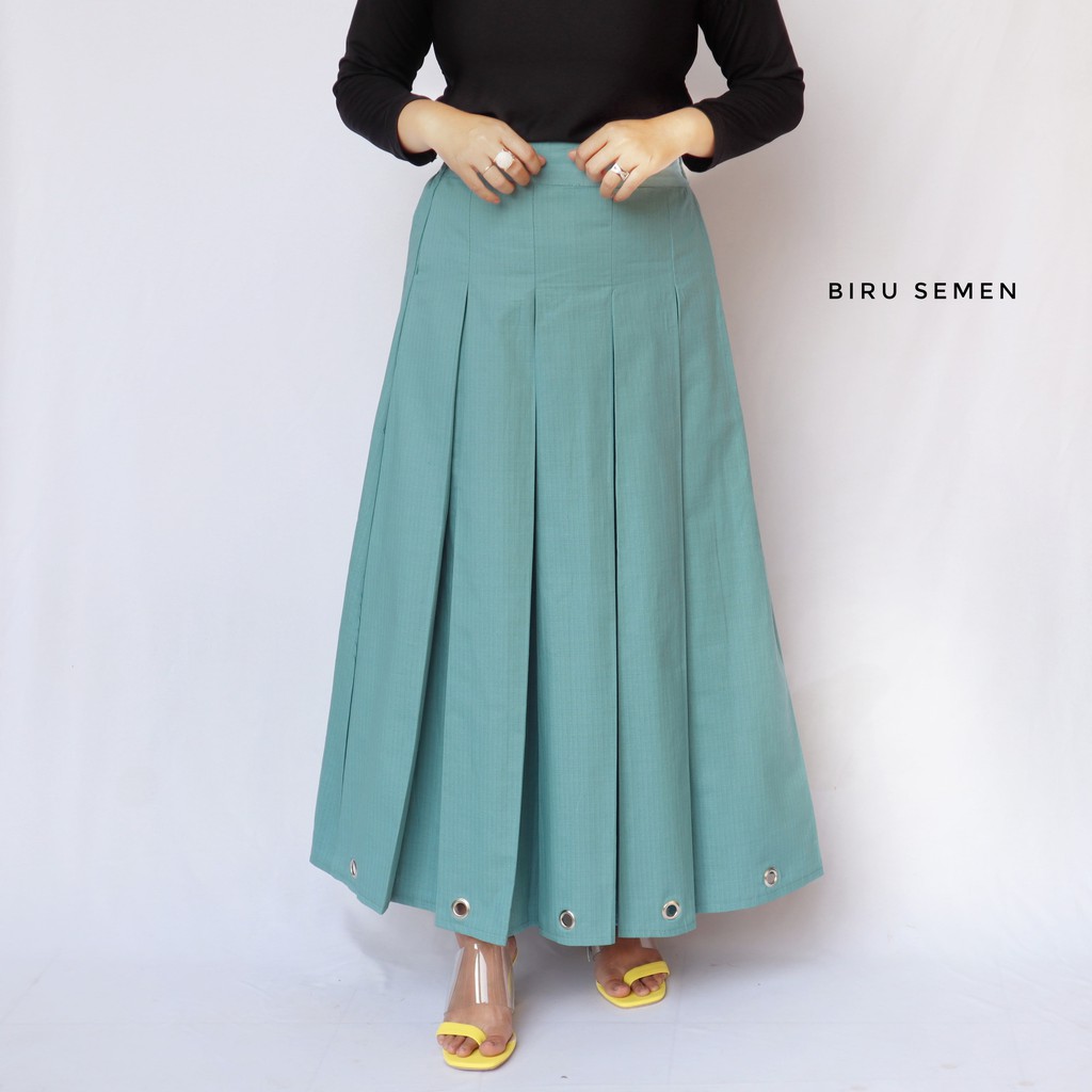 Rok ring original by Givi /Rok panjang rempel depan belakang RING