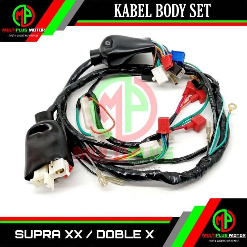 Kabel body Kabel bodi motor set SUPRA XX,SUPRA DOBEL X,SUPRA X KOPLING