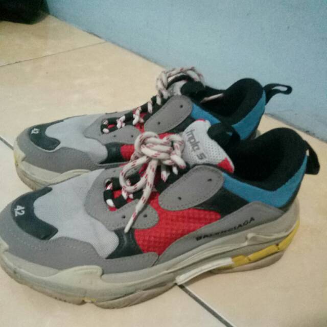 Balenciaga triple S / grey, size 42