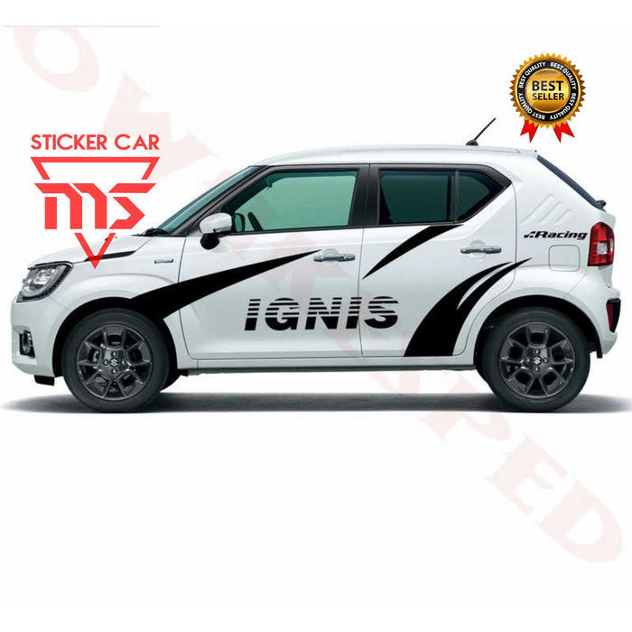 STIKER MOBIL IGNIS STICKER CUTTING MOBIL SUZUKI IGNIS Keren