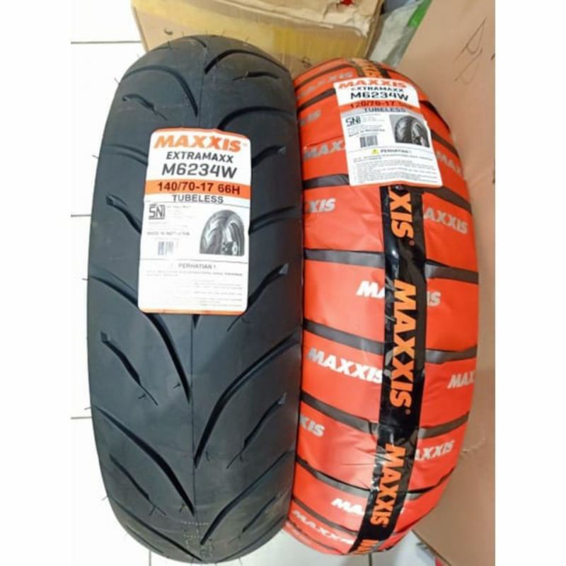Ban maxxis ring 17 Tapak lebar 120-70 & 140-70